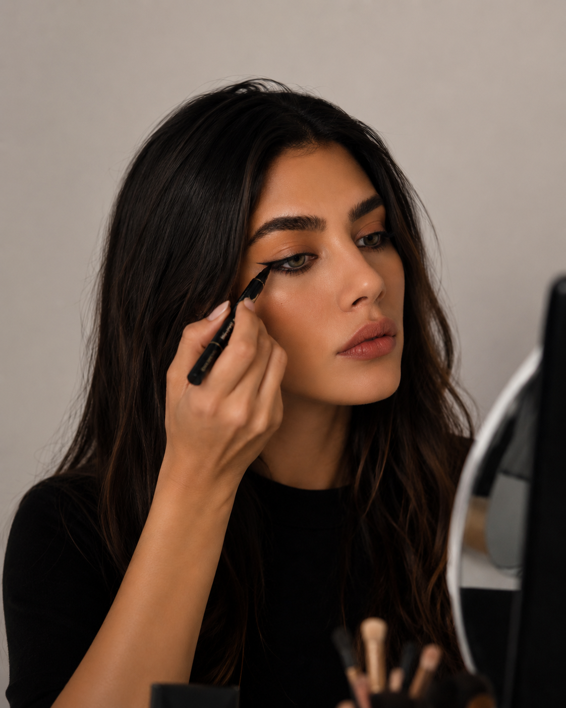 Precision Waterproof Liquid Eyeliner – Fine Tip