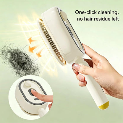 GlideMist™ 4-in-1 Hydrating Detangling Brush