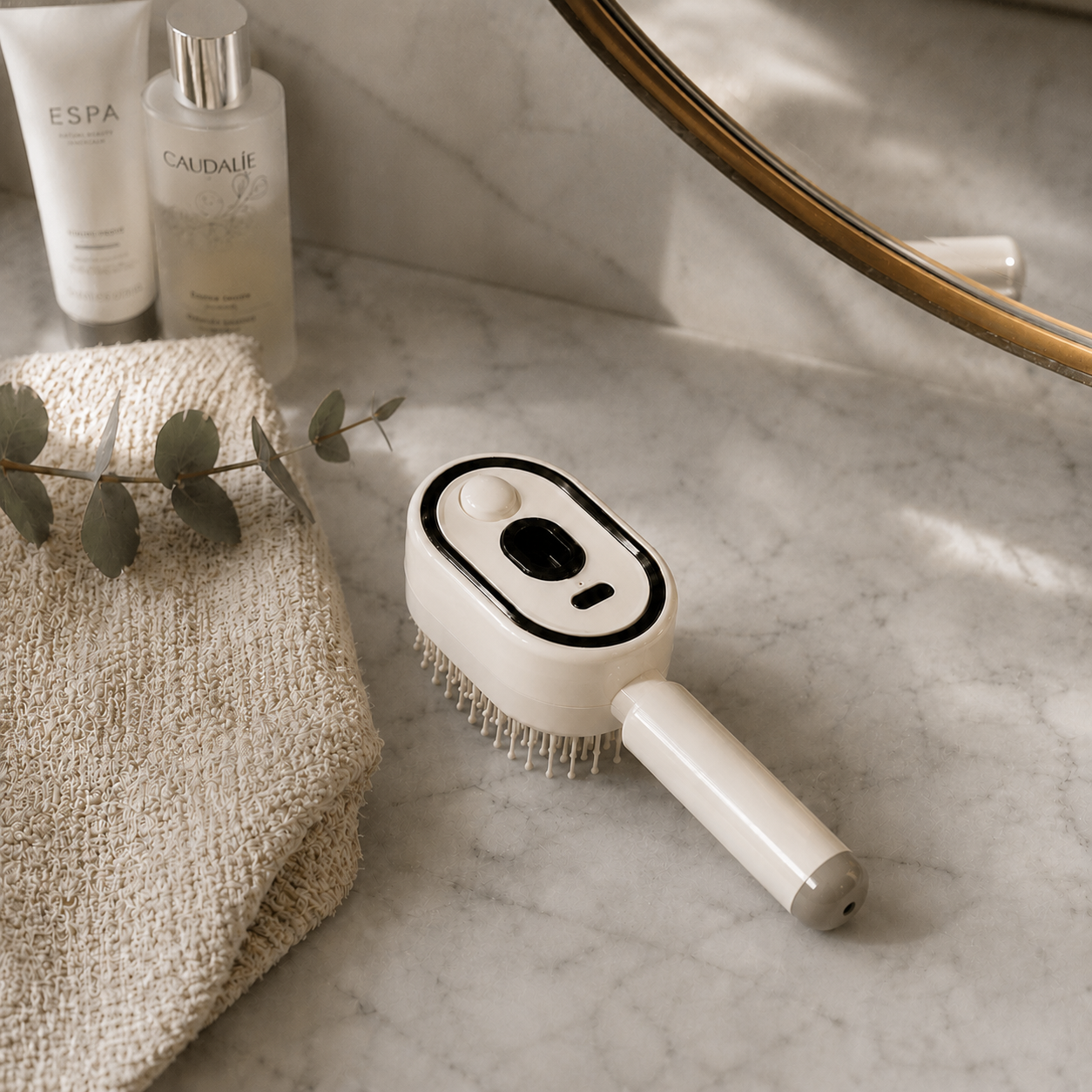 GlideMist™ 4-in-1 Hydrating Detangling Brush
