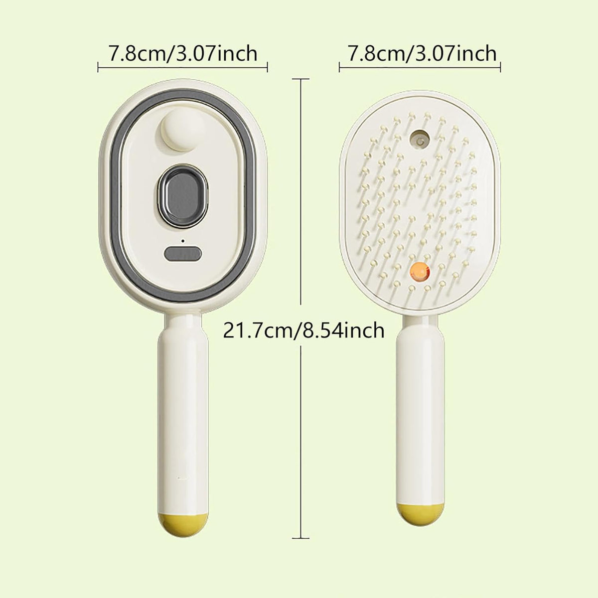 GlideMist™ 4-in-1 Hydrating Detangling Brush